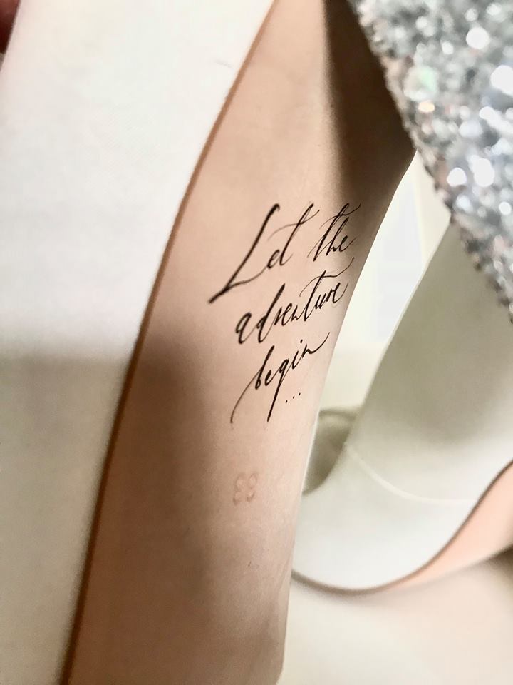 kaligrafia na butach