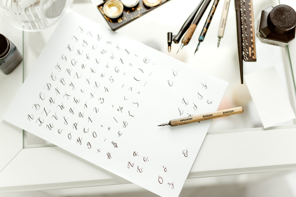 kaligrafia jak zacząć